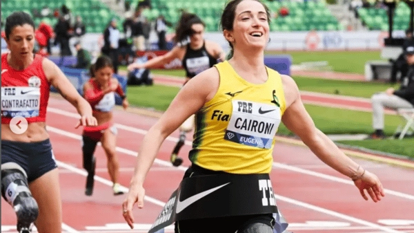Martina Caironi record del mondo nei 100m T63