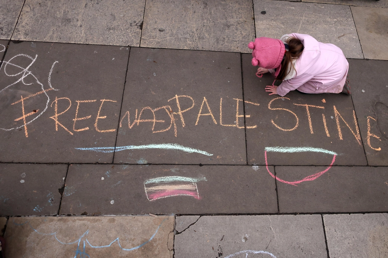 BRITAIN PROTEST ISRAEL GAZA CONFLICT