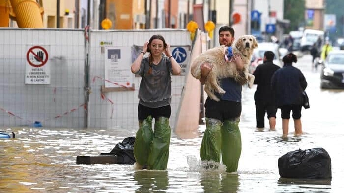 Italy flood