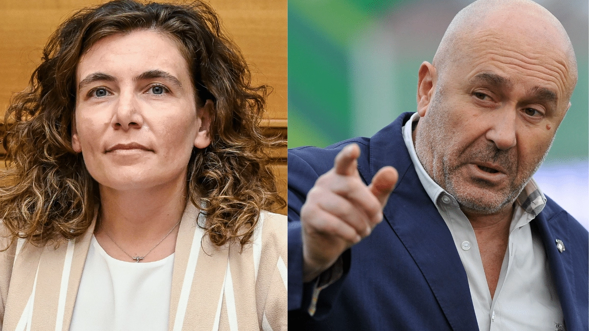 Ad Agorà il sindaco di Terni, Stefano Bandecchi, prova a zittire la parlamentare Anna Laura Orrico: "Anche la politica è diventata spettacolo. E' un troglodita"