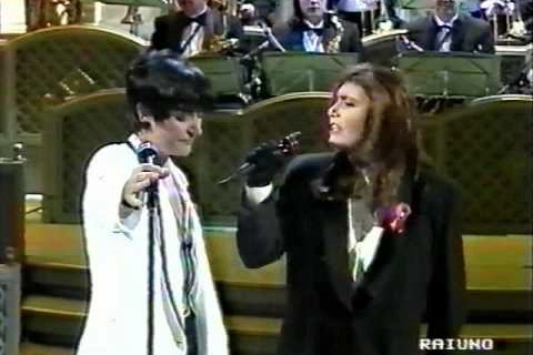 Mia Martini e Loredana Bertè insieme a Sanremo nel '93