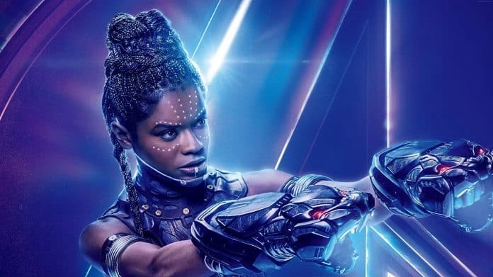 Letitia Wright in "Black Panther: Wakanda Forever"