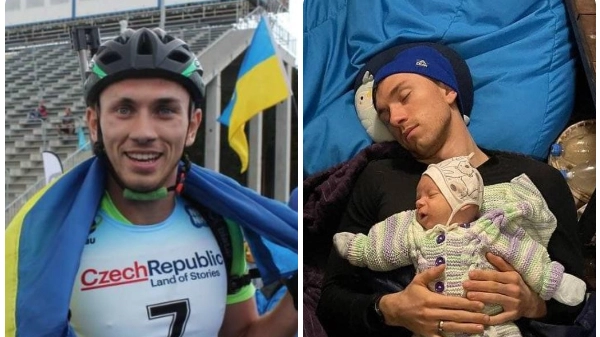 Bogdan Tsymbal, 24 anni, dalle Olimpiadi di Pechino 2022 al rifugio sottoterra in Ucraina