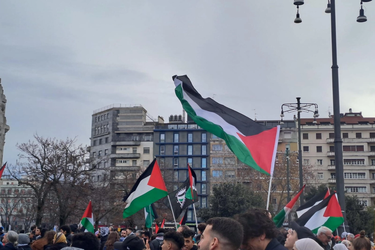 L'associazione palestinesi d'Italia: "Grazie a Ghali per sue parole"