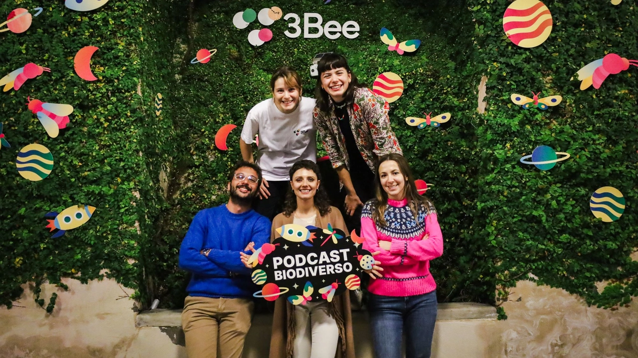 Podcast Biodiverso, il team di 3Bee