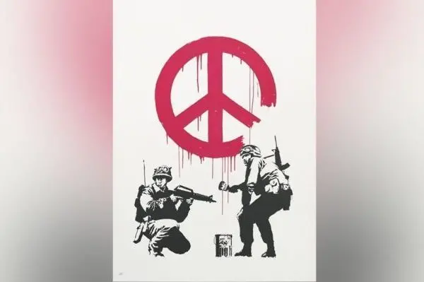 All'asta un'opera di Banksy per aiutare un ospedale di Kiev. L'arte a sostegno dell'Ucraina