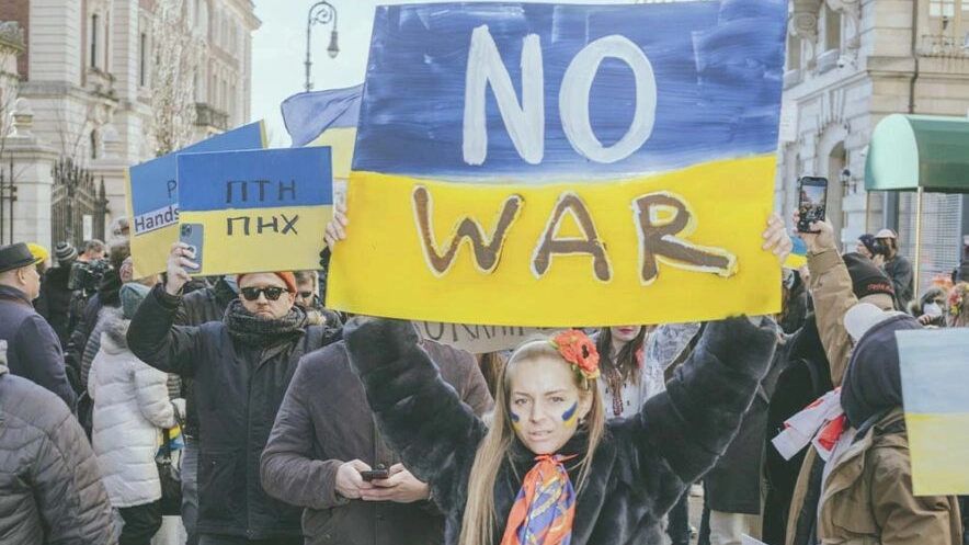 Manifestazione pro-Ucraina