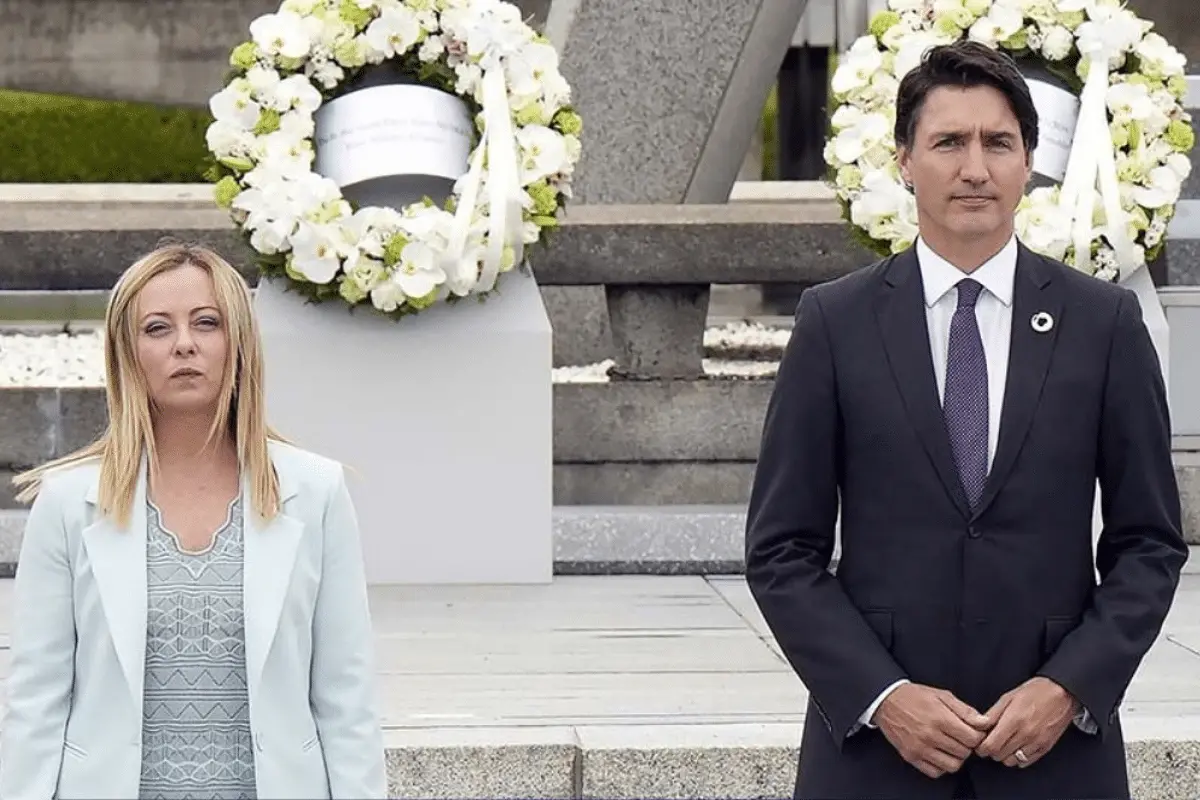 G7 in Giappone: bilaterale Trudeau Meloni sui diritti Lgbt+