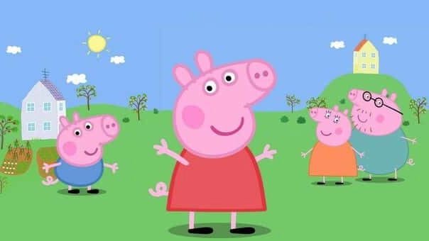Il celebre cartone animato "Peppa Pig" irrompe nella campagna elettorale