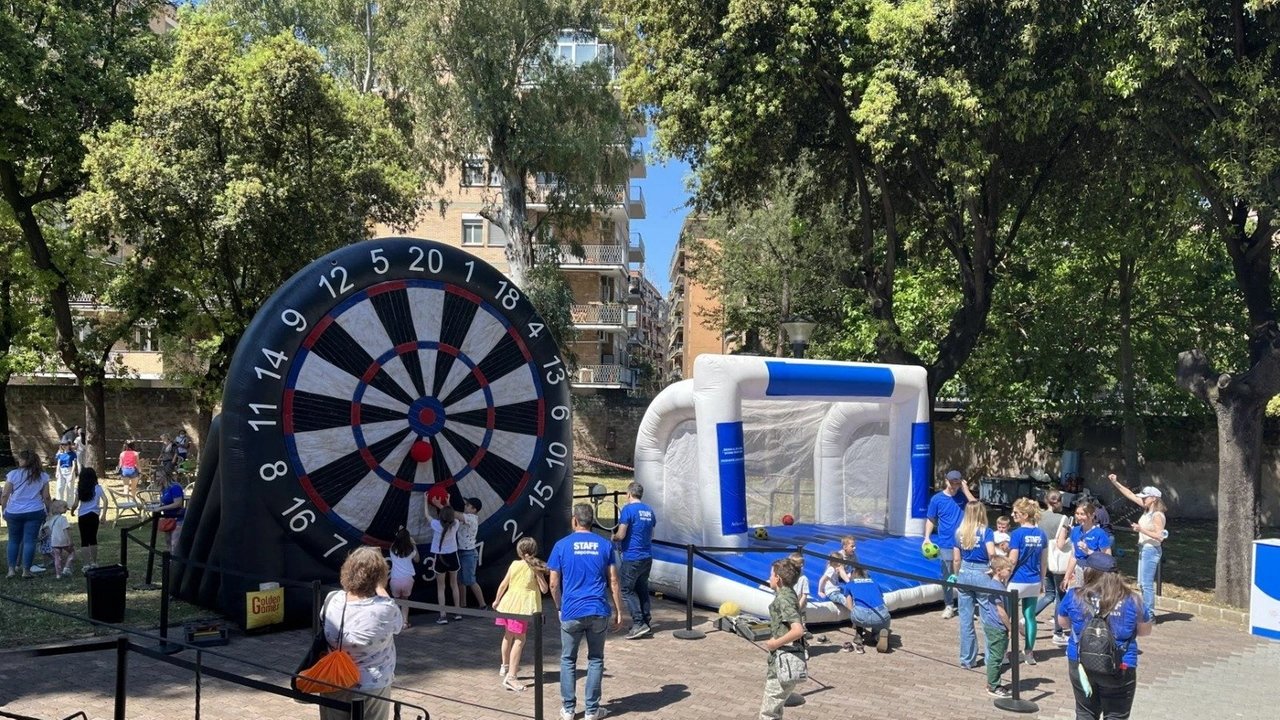 I bambini rifugiati ucraini a Villa Fassini