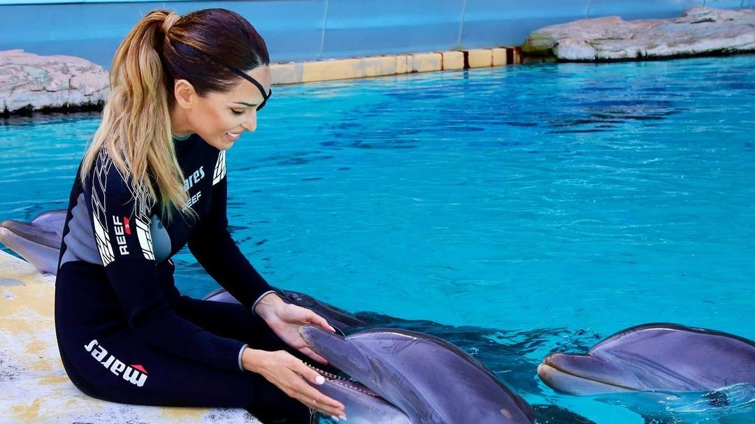 La giovane attivista è stata selezionata al campus di DisneyLand Parisstrare i delfini