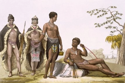 Il popolo indigeno degli Ottentotti