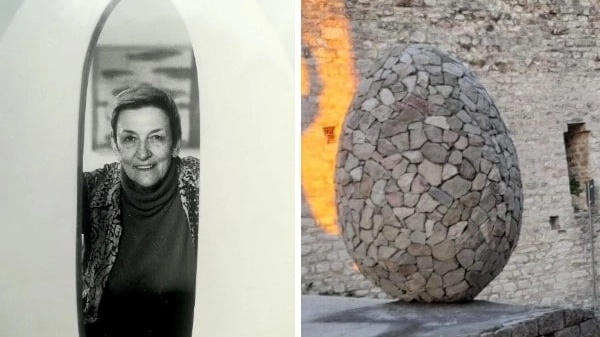 Mirella Bentivoglio e il suo 'Ovo di Gubbio'