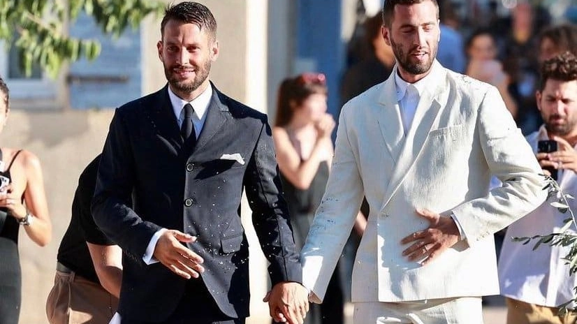 Simon Porte Jacquemus e Marco Maestri