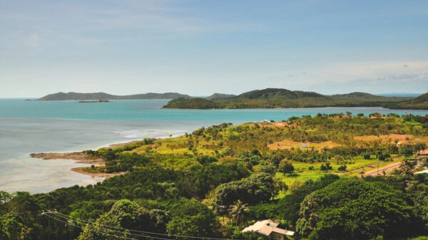 Thursday Island hill view