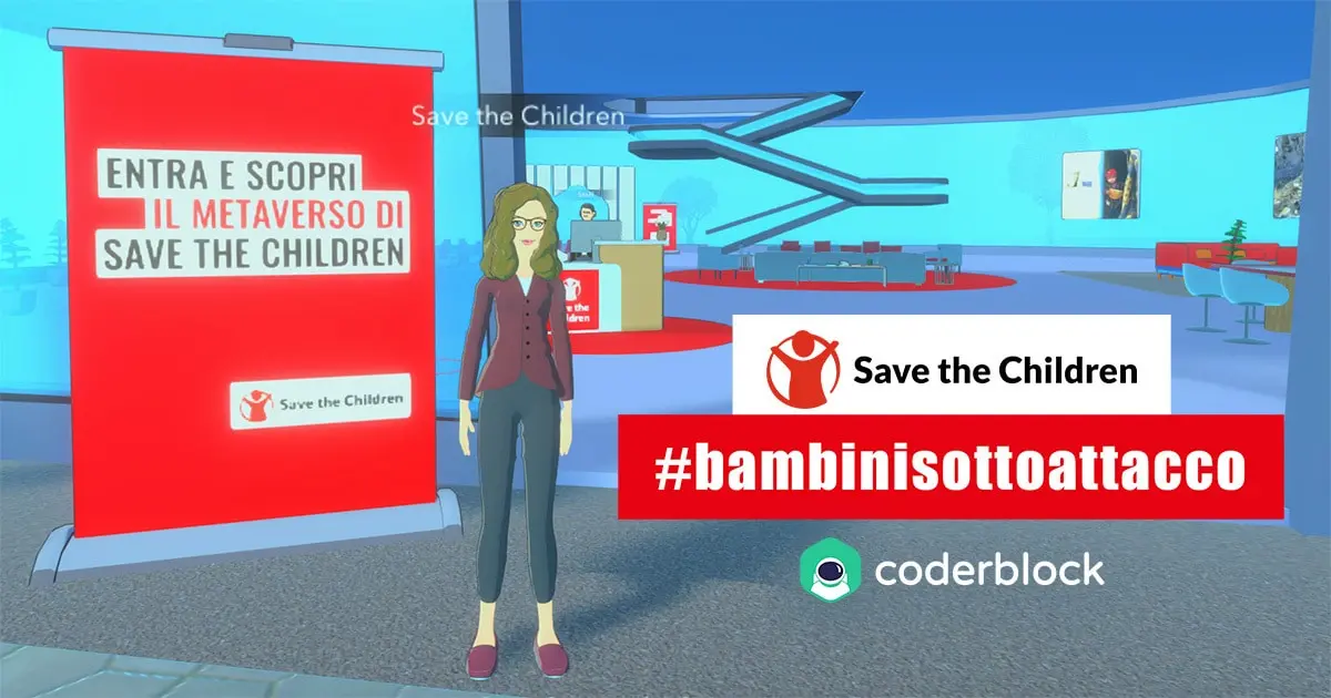 #bambinisottoattacco: la campagna nel Metaverso per i più piccoli