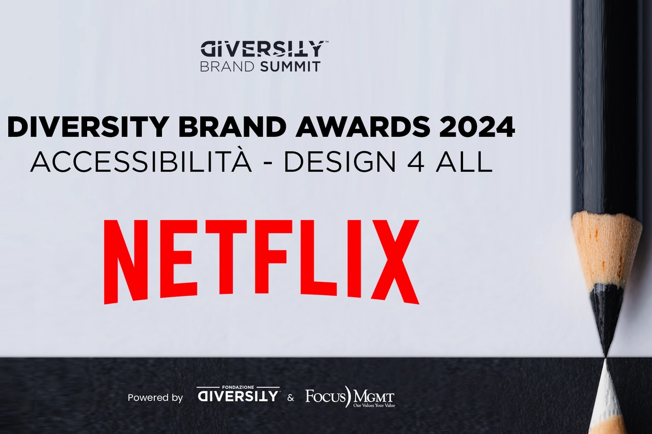 Netflix vince il premio Accessibilità - Design 4 All