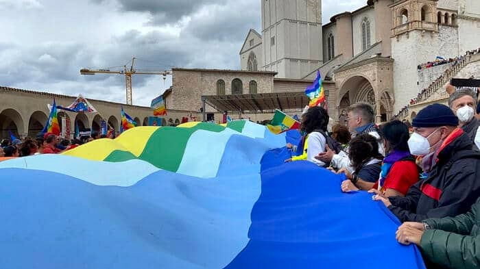 La Marcia della pace è arrivata ad Assisi