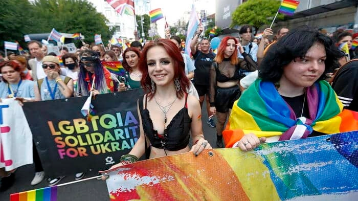 Parata del Gay Pride a Bucharest