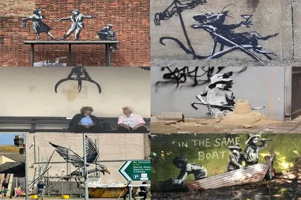 "A Great British Spraycation": Banksy arricchisce di opere le città nell'est dell'Inghilterra