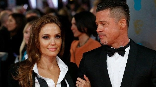 Brad Pitt e Angelina Jolie ai tempi della loro unione