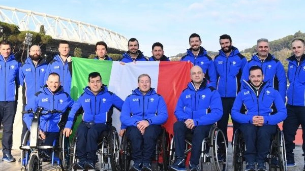 la squadra paralimpica per i Giochi invernali di Pechino