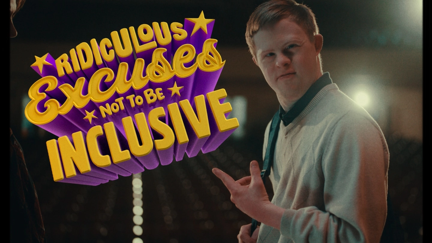 CoorDown campagna "Ridiculous excuses not to be inclusive"