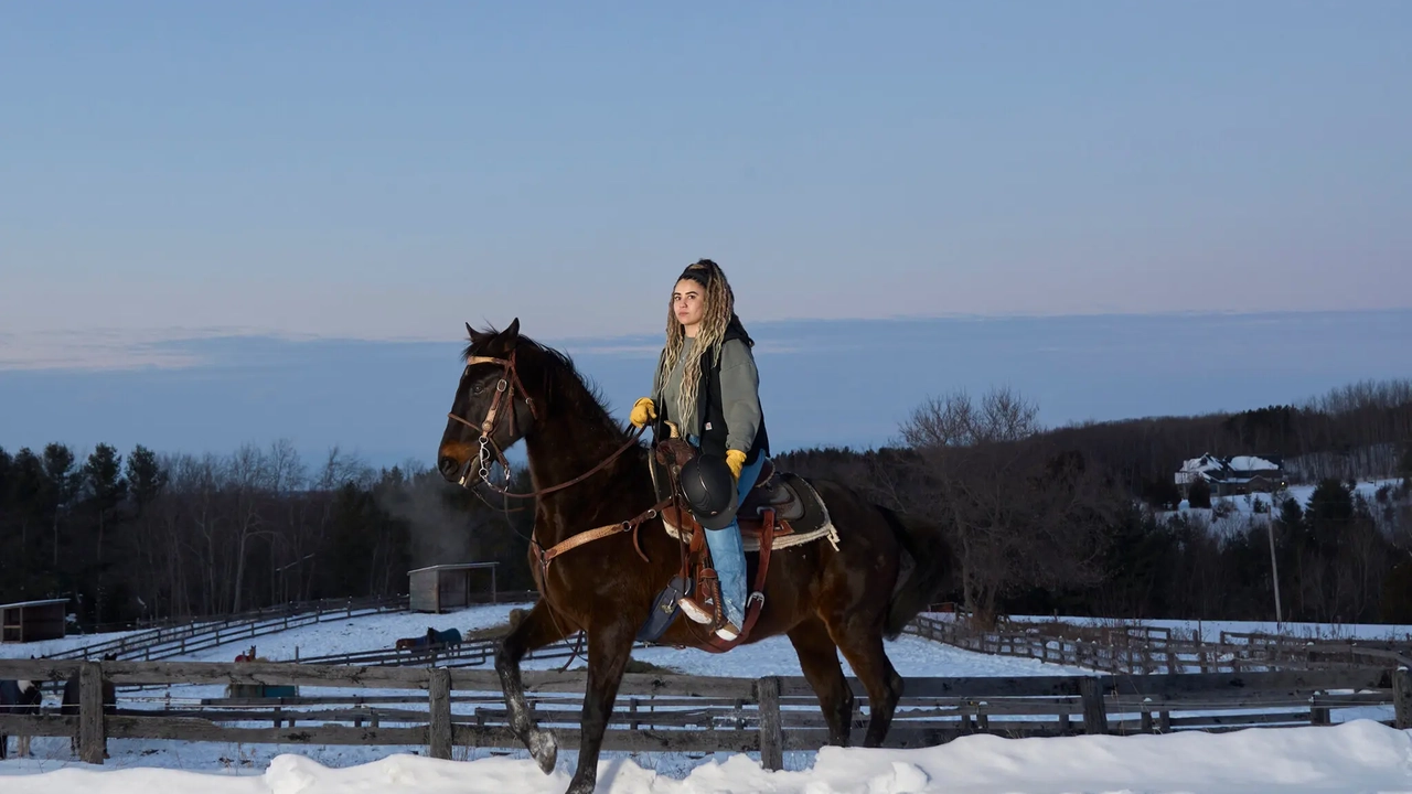 La riders Chanel Robbins (Foto: New York Times)