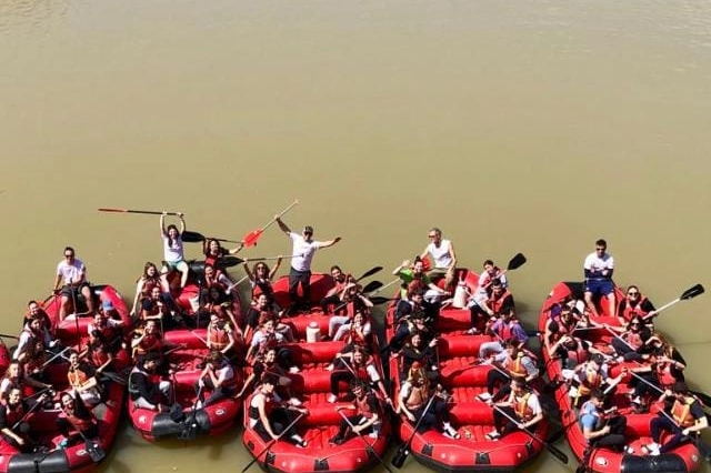 Rafting sull'Arno