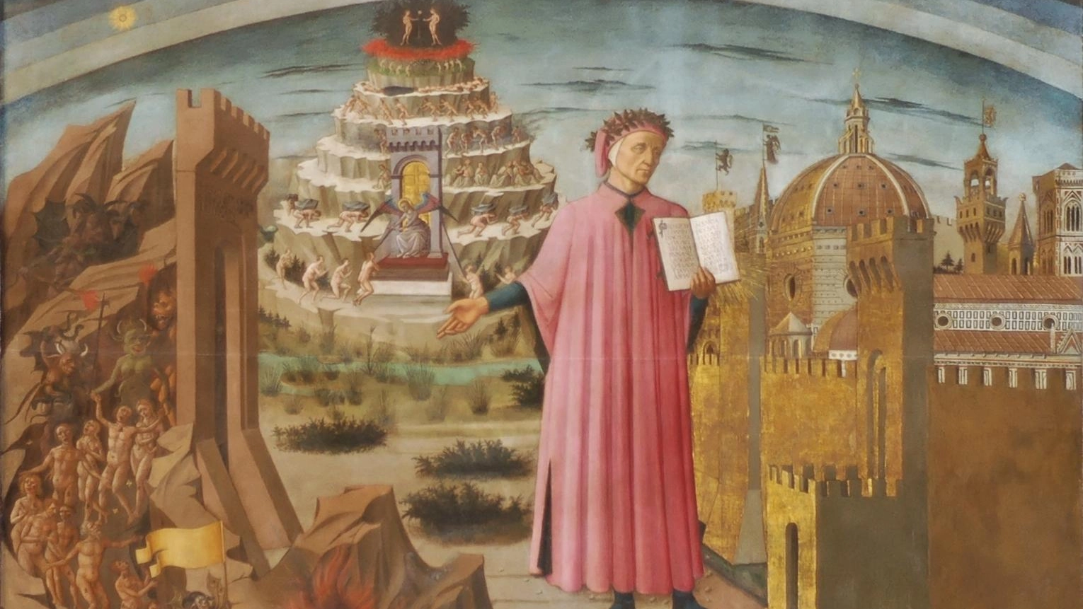 Dante Alighieri nella sua Commedia