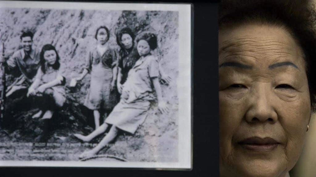 Nella foto d’archivio, l’ex ’donna di conforto’ taiwanese Chen Lien Hua