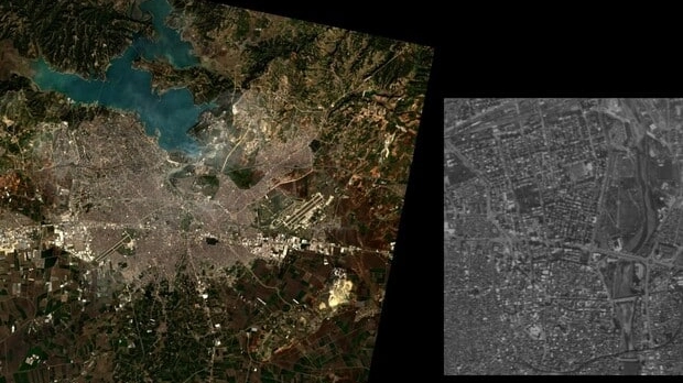 immagini satellite terremoto
