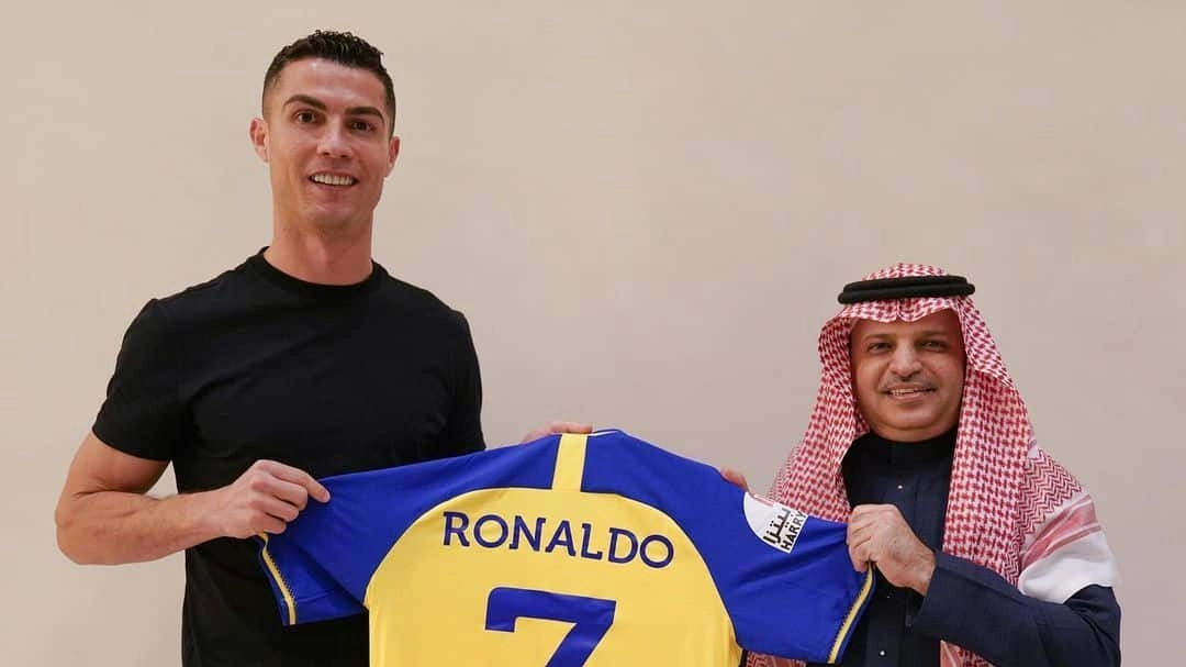 L’arrivo di Ronaldo all’Al-Nassr (Instagram)