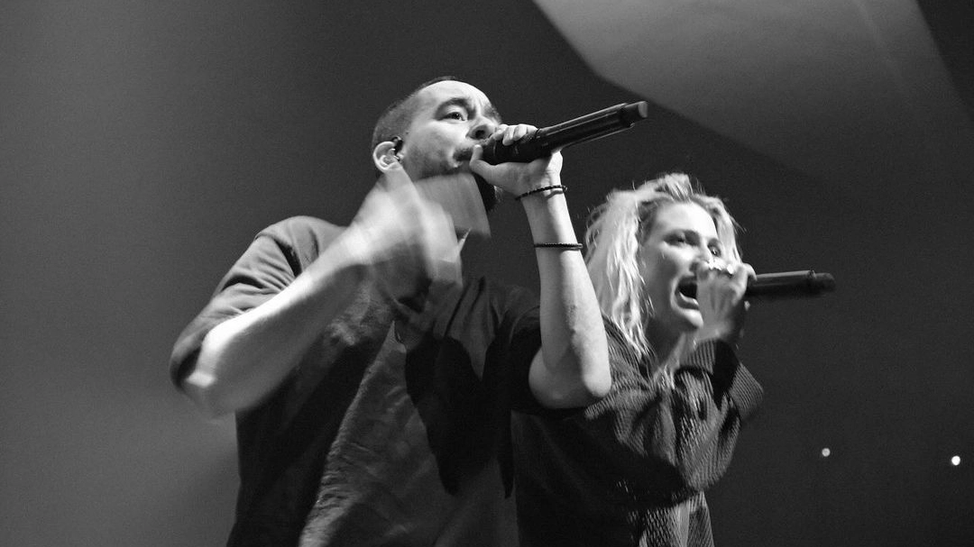 Mike Shinoda e Emily Armstrong (Instagram)