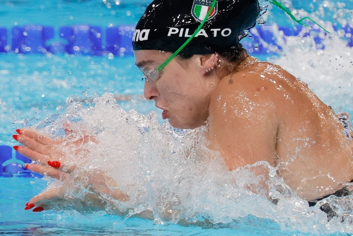 La campionessa tarantina del nuoto azzurro