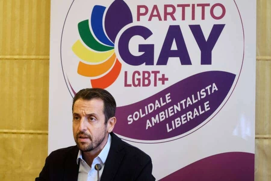 Fabrizio Marrazzo, portavoce del partito Gay LGBT+