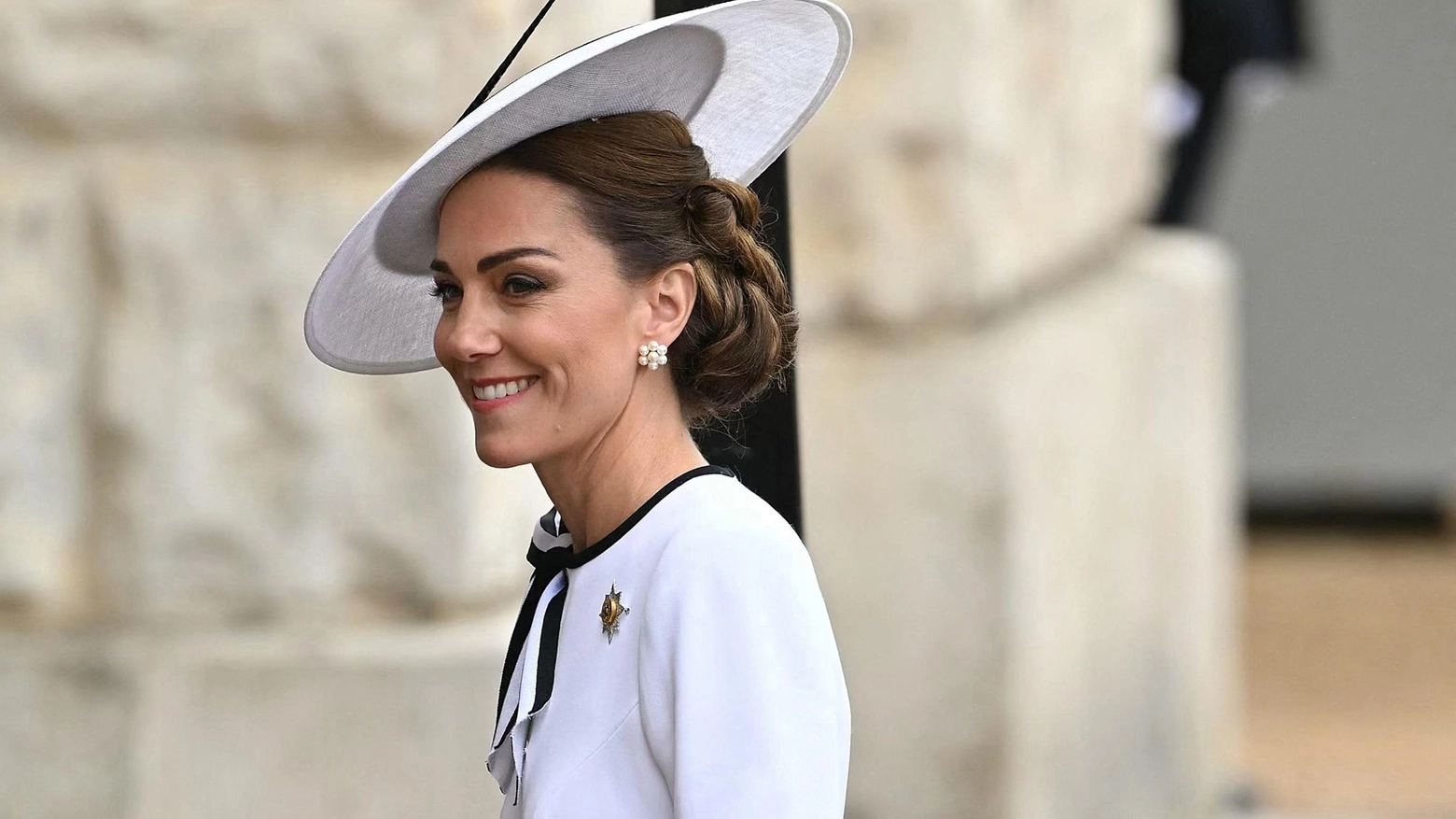 Visti i progressi nelle cure per il cancro la principessa del Galles è riapparsa in pubblico per partecipare alla parata di Trooping the Colour 2024 per la celebrazione del compleanno ufficiale di Re Carlo III