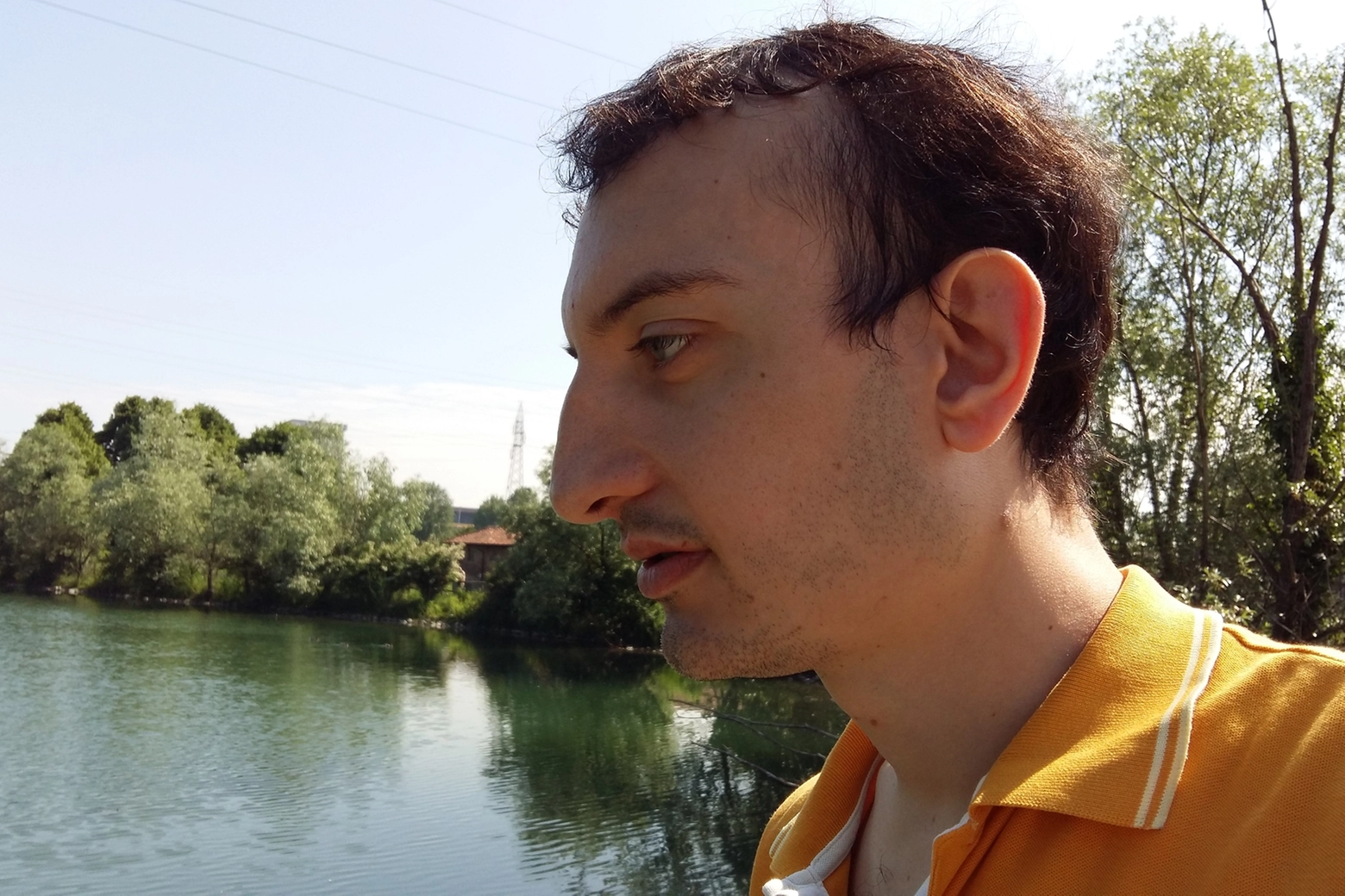 Gabriele Vitale, 43 anni, nello spettro autistico