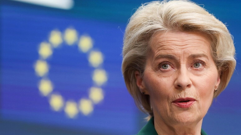 La presidente della Commissione Europea, Ursula von der Leyen (ANSA FOTO)