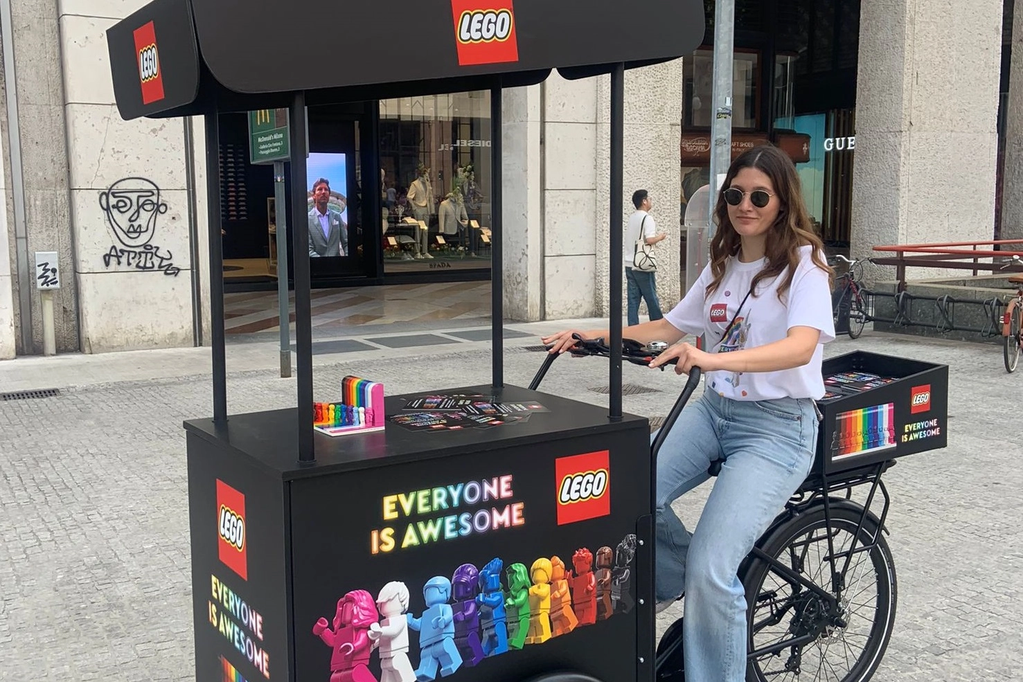 Lego al Milano pride