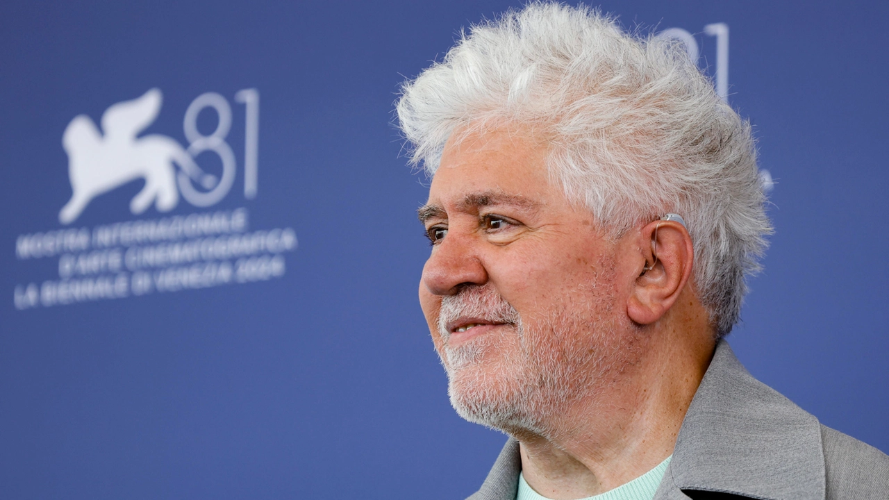 Spanish filmmaker and producer Pedro Almodovar. ANSA/FABIO FRUSTACI