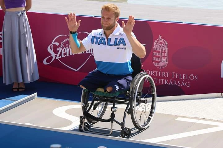 Volpi è argento Europeo in carica di canoa paralimpica