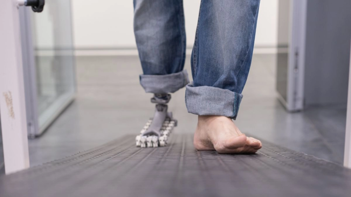 Il prototipo del SoftFoot Pro (IIT)