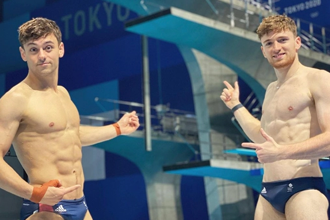 Tom Daley e Matty Lee a Tokyo 2021