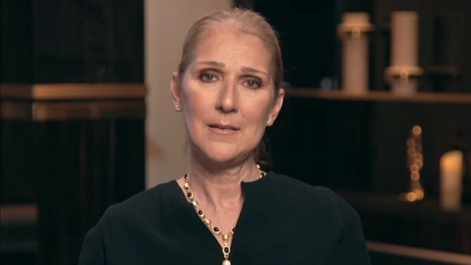 Un frame del documentario su Celine Dion