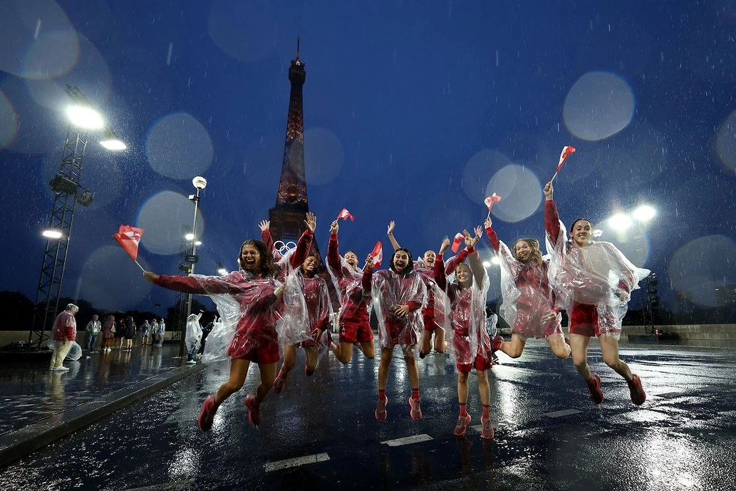 Cerimonia d'apertura dei Giochi Olimpici (Instagram/Olympics)