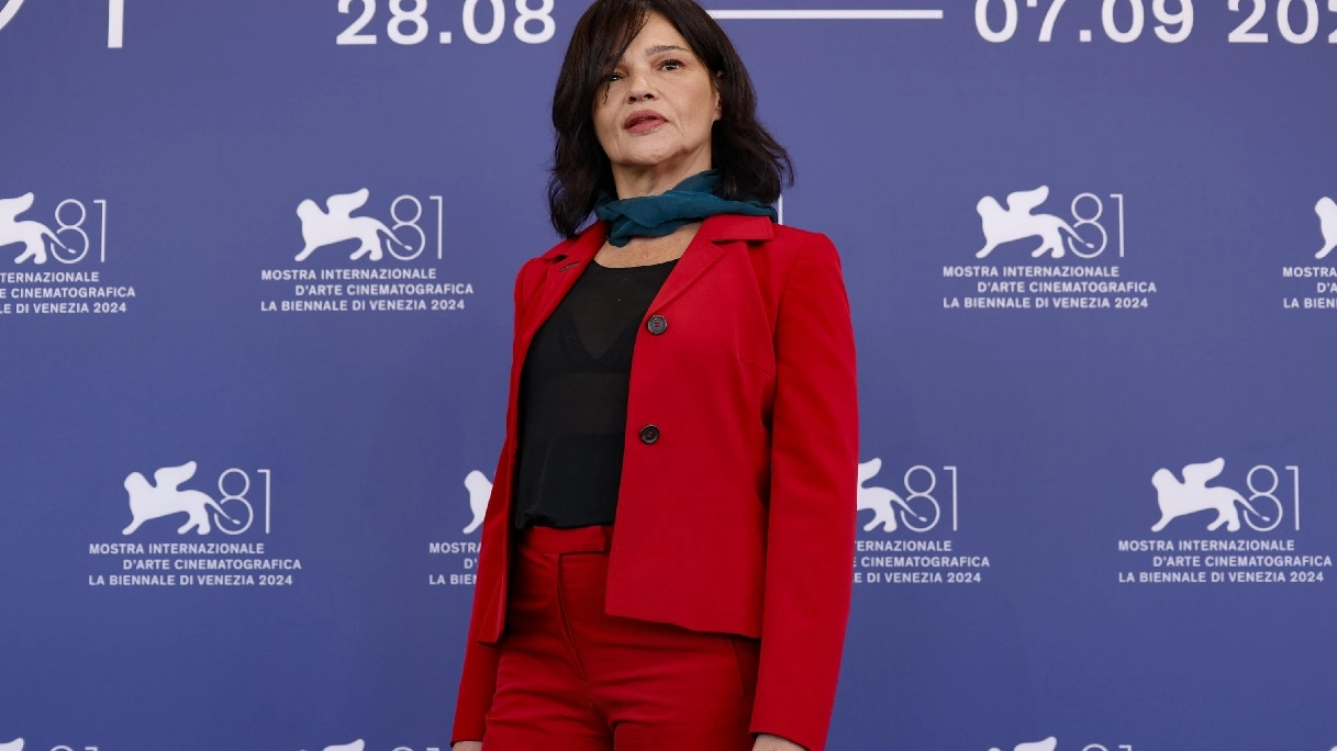 Chiara Caselli alla Mostra del Cinema di Venezia (Ansa)