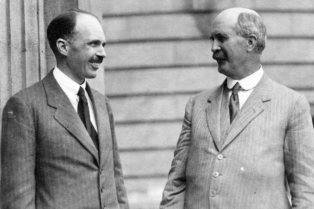 Lawrence e William Bragg