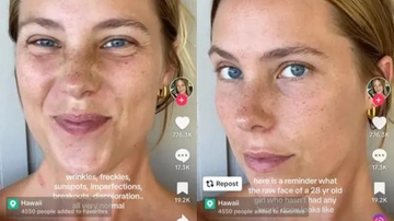 #untouchedface: su TikTok è virale la bellezza acqua e sapone