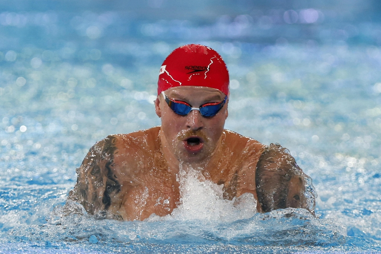 Il ranista britannico Adam Peaty